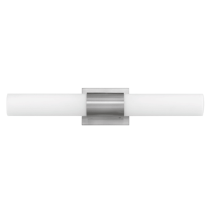 Hinkley Lighting 52113 Portia 2 Light 24-1/2" Wide Integrated LED Bath Bar - ADA Compliant Brushed Nickel Indoor Lighting Bathroom Fixtures Bath Bar