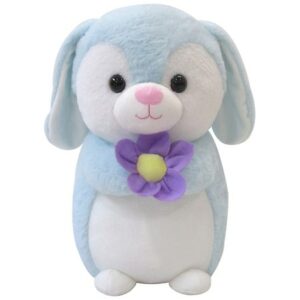 Holiday Easter Plush Bunny Holding Flower - 1.0 EA