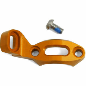 Hope Tech 3 DUO Disc Brake Shifter Mount - Left Hand - Orange