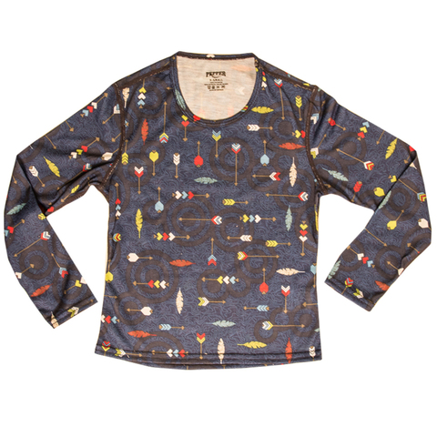 Hot Chillys Pepper Skins Print Crewneck - Youth Flying Arrows Xl Hot Chillys Pepper Skins Print Crewneck - Youth Flying Arrows Xl