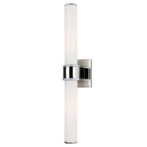 Hudson Valley Lighting 1262 Mill Valley 2 Light 5" Wide Bath Bar Polished Nickel Indoor Lighting Bathroom Fixtures Bath Bar