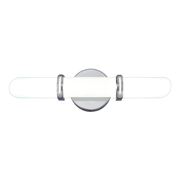 Hudson Valley Lighting 3602 Brighton 2 Light 19" Wide Bath Bar Polished Chrome Indoor Lighting Bathroom Fixtures Bath Bar