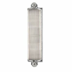 Hudson Valley Lighting 852 Mclean 2 Light 5" Wide Bath Bar Polished Nickel Indoor Lighting Bathroom Fixtures Bath Bar