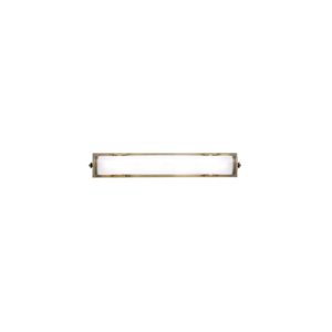 Hudson Valley Lighting 953 Bristol 4 Light 31" Wide Bath Bar Aged Brass Indoor Lighting Bathroom Fixtures Bath Bar