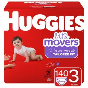 Huggies Little Movers Diapers for Active Babies - 1.0 set