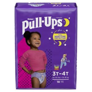 Huggies Pull-Ups Girls' Night-Time Potty Training Pants - 18.0 ea