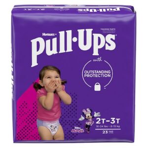 Huggies Pull-Ups Learning Designs Girls' Potty Training Pants, Size 4 - 23.0 ea