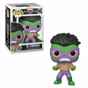 Hulk El Furioso Funko Pop! Vinyl Bobble-Head Marvel Lucha Libre Edition Official shopDisney