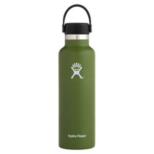 Hydro Flask 21oz. Standard Mouth Water Bottle Olive 21oz