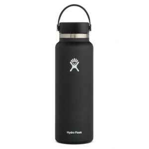 Hydro Flask 40oz. Wide Mouth with Flex Cap Black 40oz
