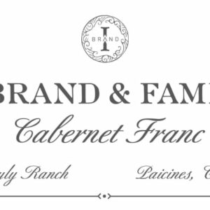 I. Brand & Family Wines 2017 Bayly Ranch Cabernet Franc - Red Wine