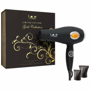 ISO Professional Gold Collection Limited Edition Professional LCD Digital Hair Dryer