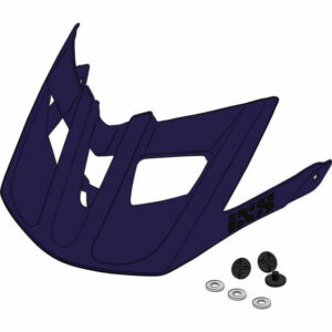 IXS Trail EVO Helmet Visor + Pins - One Size - Grape