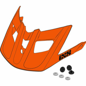 IXS Trail EVO Helmet Visor + Pins - One Size - Orange