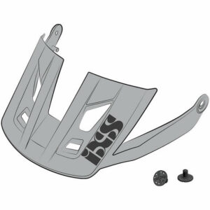 IXS Trigger AM Helmet Visor + Pins - S/M - Grey