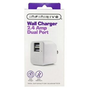 Infinitive Wall Charger Dual Port - 1.0 ea