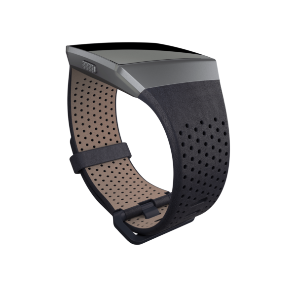 Ionic Perforated Leather Band (Midnight Blue) - Small