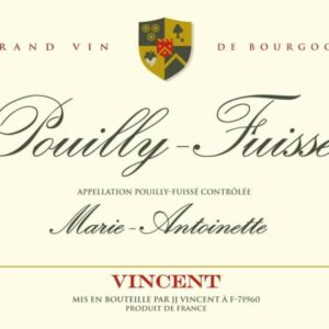 J.J. Vincent 2017 Pouilly-Fuisse Marie Antoinette - Chardonnay White Wine