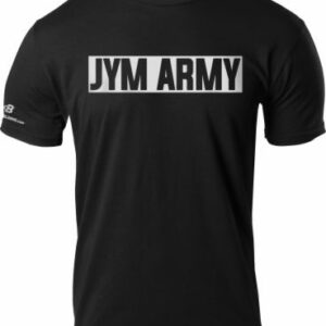 JYM Army Tee Black Large - Men's T-Shirts JYM Supplement Science