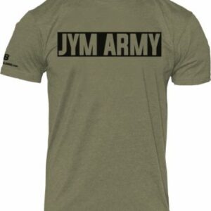 JYM Army Tee Military Green 2XL - Men's T-Shirts JYM Supplement Science