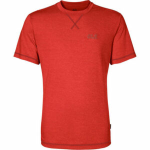 Jack Wolfskin Crosstrail Tee - M - Lava Red