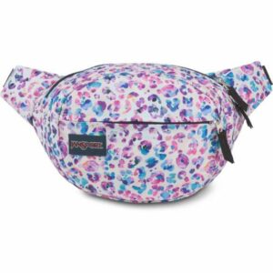 JanSport Classic Fifth Ave Fanny Pack White/Pink - Lanyards at Academy Sports