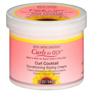 Jane Carter Solution Curls to Go Curl Cocktail Conditioning Styling Cream - 12.0 oz