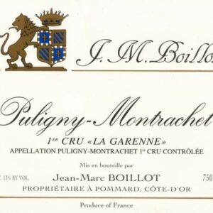 Jean-Marc Boillot 2017 Puligny-Montrachet La Garenne Premier Cru - Chardonnay White Wine