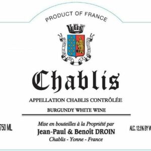 Jean-Paul Droin 2017 Chablis - Chardonnay White Wine