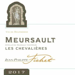 Jean-Philippe Fichet 2017 Meursault Les Chevalieres - Chardonnay White Wine