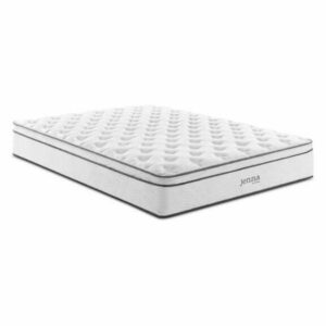 Jenna 8" Full Innerspring Mattress, White