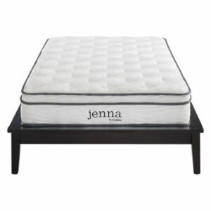 Jenna 8" Full Innerspring Mattress - White