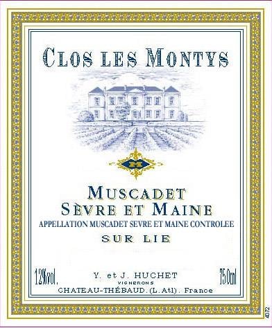 Jeremie Huchet 2018 Clos Les Montys Muscadet Sevre et Maine - Melon de Bourgogne White Wine