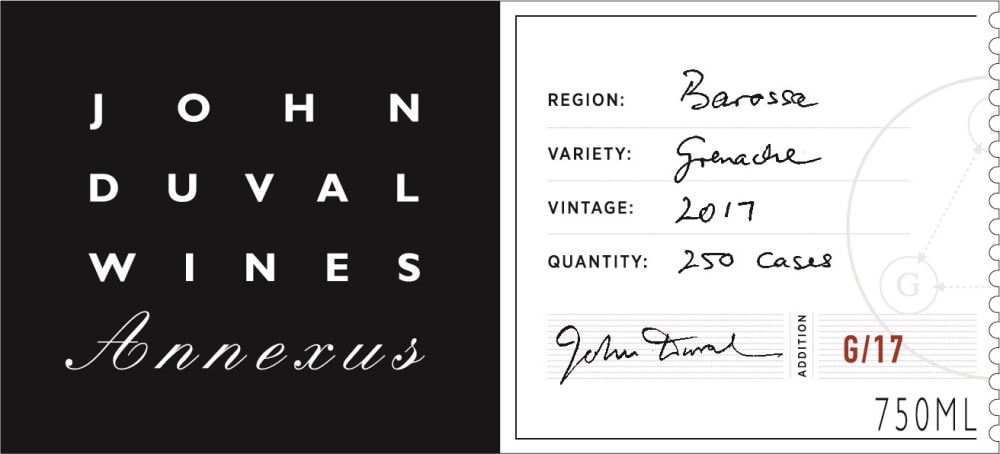 John Duval 2017 Annexus Grenache - Red Wine