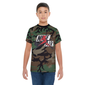 Jordan Boys Jordan Jumpman Classics Camo Short Sleeve - Boys' Grade School Camo/Black/White Size S