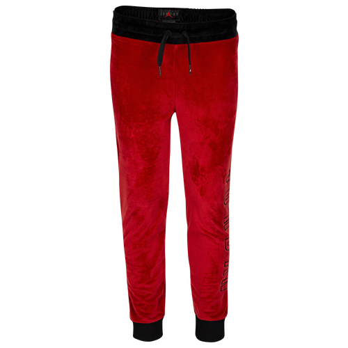 Jordan Girls Jordan Luxe Air LGC Pant - Girls' Grade School Red/Black Size M