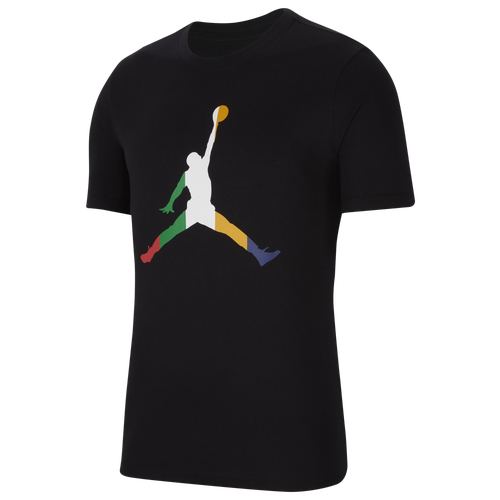 Jordan Mens Jordan DNA Sport Jumpman T-Shirt - Mens Black/Multi Size 3XL