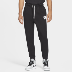 Jordan Mens Jordan Jumpman Classic Fleece Pants - Mens Black/White Size 3XL