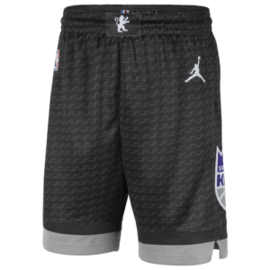 Jordan Mens Jordan NBA Statement Shorts - Mens Black/White Size M