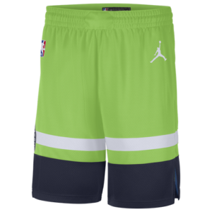 Jordan Mens Jordan NBA Statement Shorts - Mens Green/Navy/White Size M