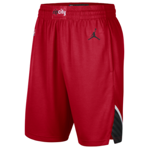 Jordan Mens Jordan NBA Statement Shorts - Mens Red/Black/White Size XL