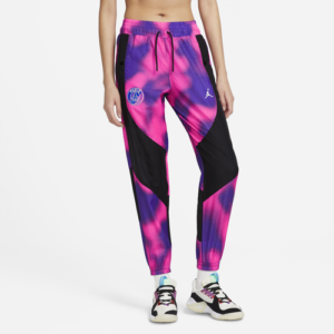 Jordan Womens Jordan PSG Warm Up Pant - Womens Purple/Black Size S