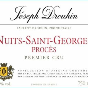 Joseph Drouhin 2017 Nuits-St-Georges Proces Premier Cru - Pinot Noir Red Wine