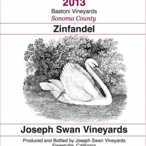 Joseph Swan 2013 Bastoni Zinfandel - Red Wine