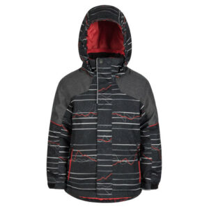 Jupa Liam Jacket - Kid's Black Print 4