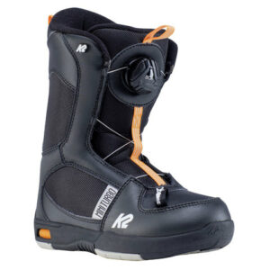 K2 Mini Turbo Snowboard Boots - Kids' Black 9k