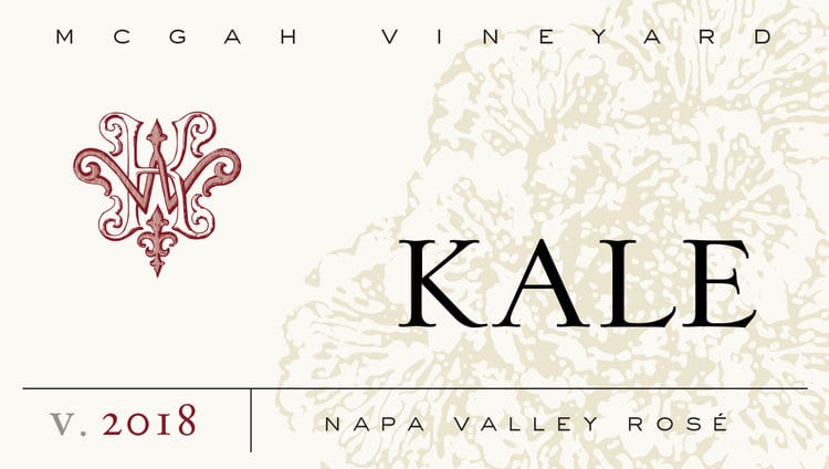 Kale 2018 McGah Vineyard Rose - Rosé Rosé Wine