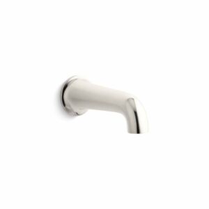 Kallista P23024-00 For Loft by Michael S Smith Wall-Mounted Bath Spout Nickel Silver Accessory Tub Spout Non Diverter