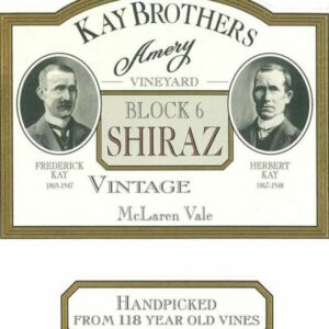 Kay Brothers 2014 Block six Shiraz - Syrah/Shiraz Red Wine