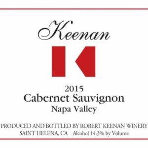 Keenan 2015 Napa Valley Cabernet Sauvignon - Red Wine
